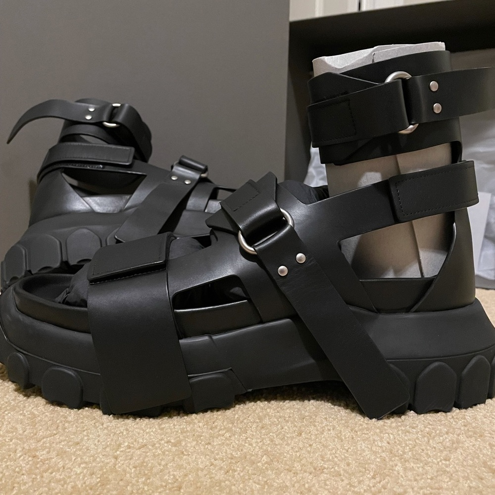 Rick Owens tractor sandal